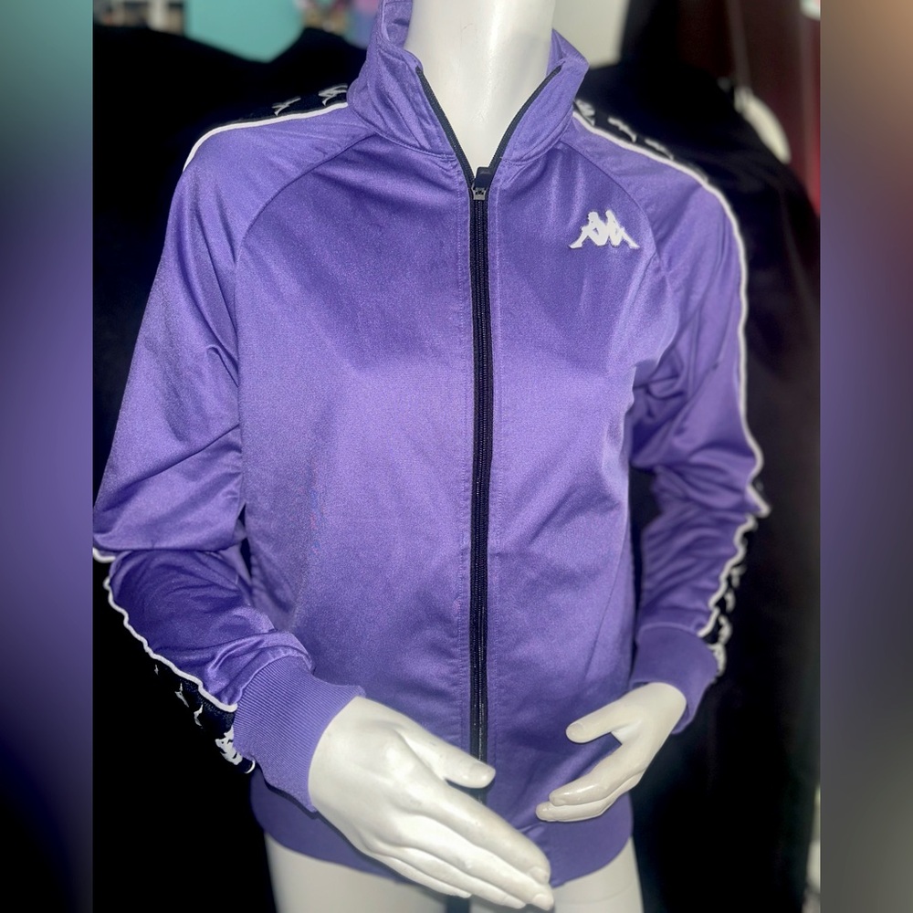 Kappa Violet Track Jacket - Picture 3 of 4